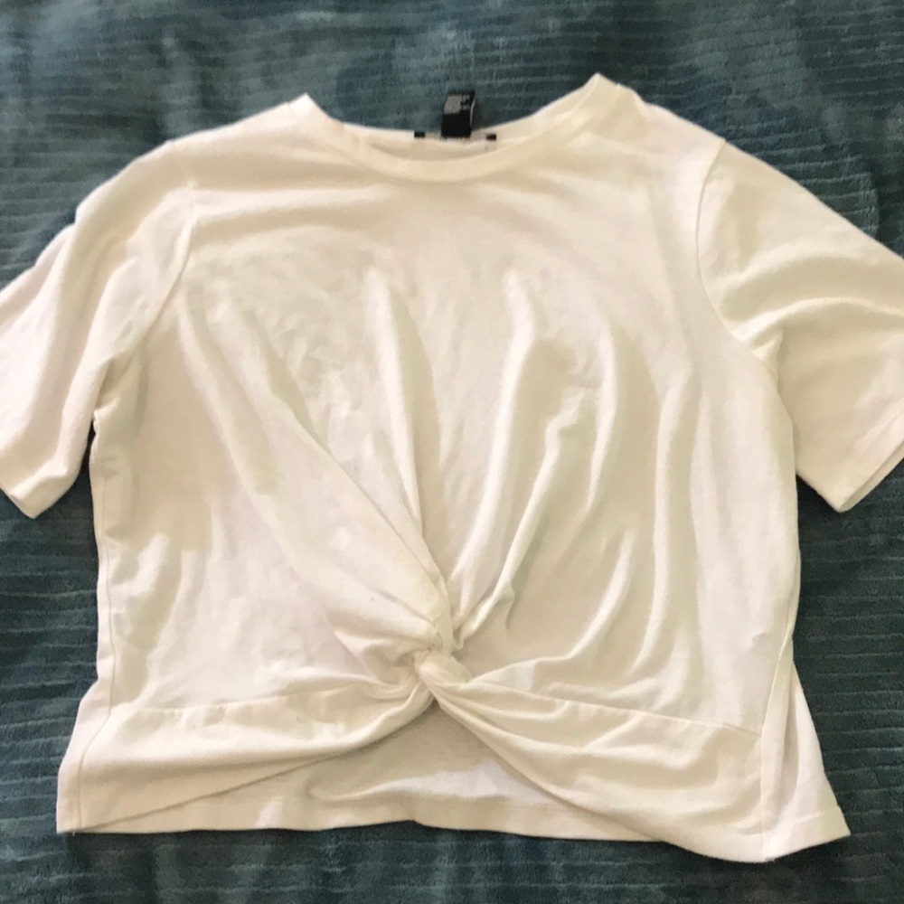 Simple white top